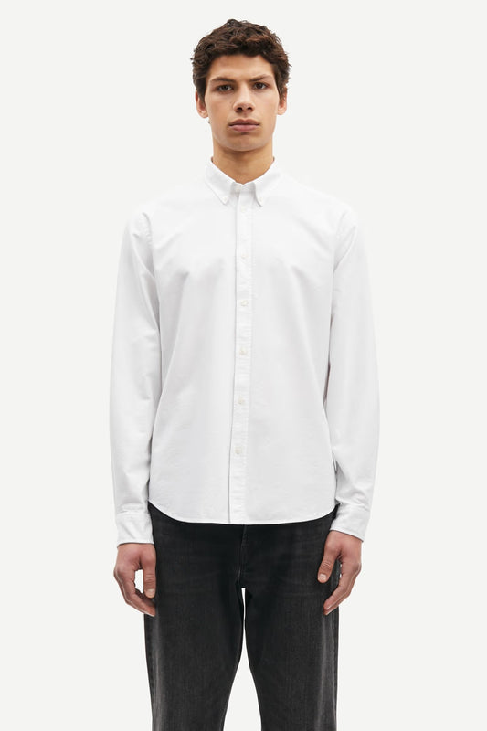 SAMSØE SAMSØE | Chemise en coton "Saliam bx" - Blanc