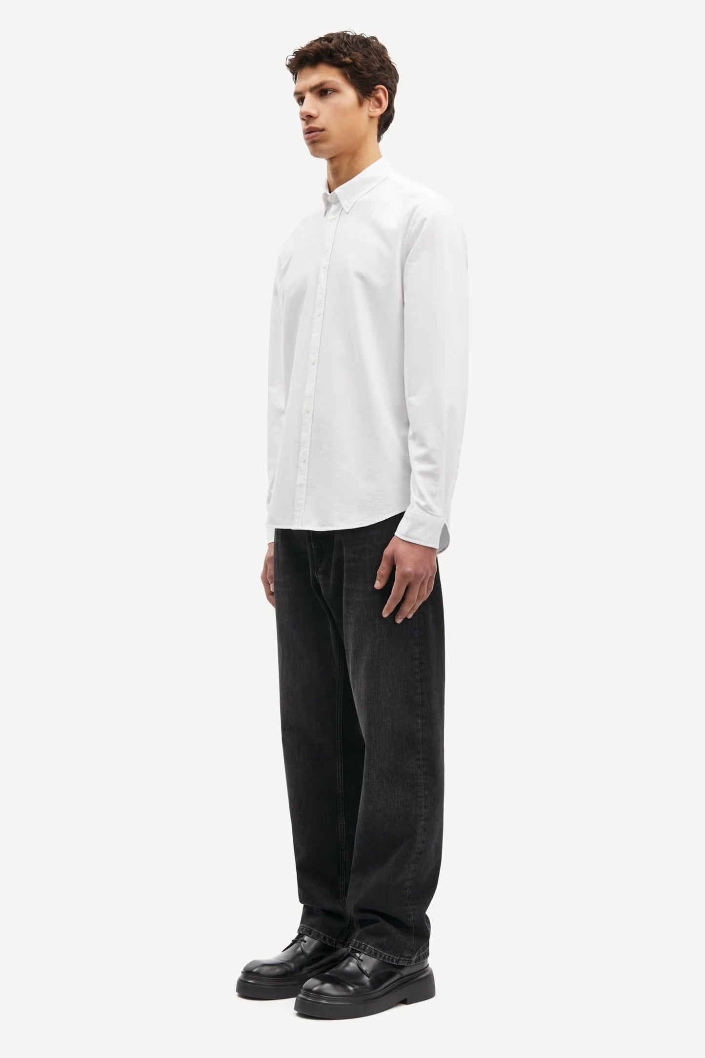 SAMSØE SAMSØE | Chemise en coton "Saliam bx" - Blanc