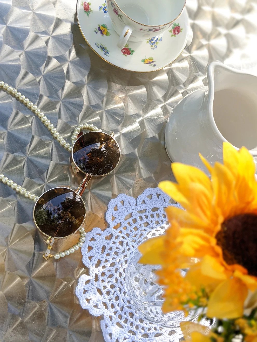 RM KANDY | Chaîne de lunettes de soleil - Perles