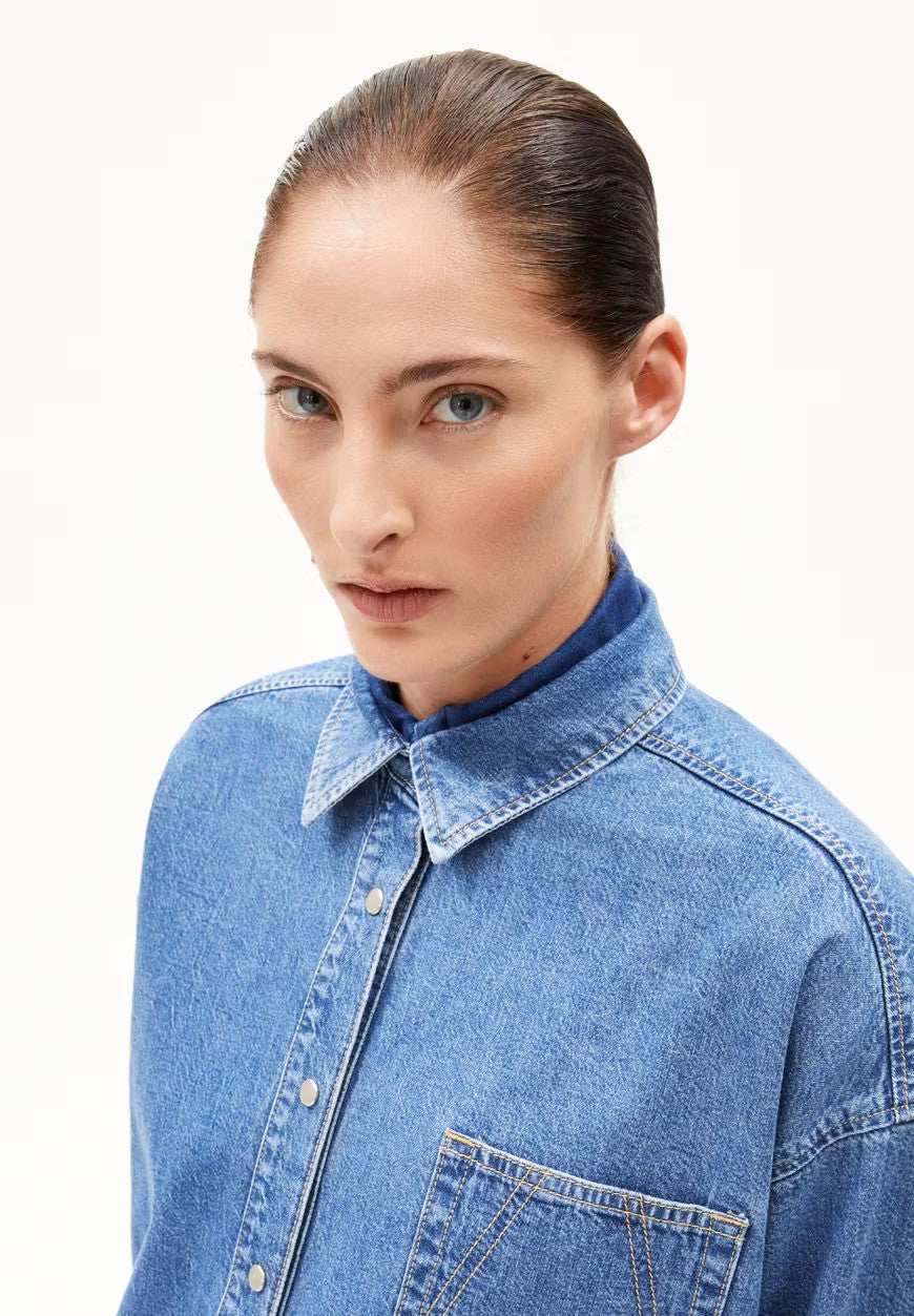 Armedangel |Chemise "NALAANI" - Bleu