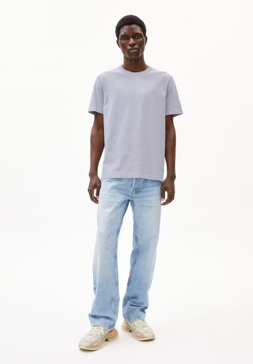 ARMEDANGELS | T-Shirt "MAARKOS" - Gris de lin