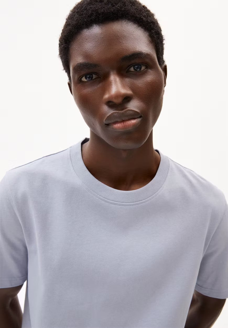 ARMEDANGELS | T-Shirt "MAARKOS" - Gris de lin