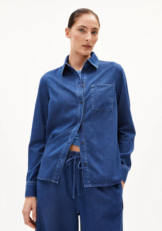 Armedangel | Blouse "AURELAA" - BLEU