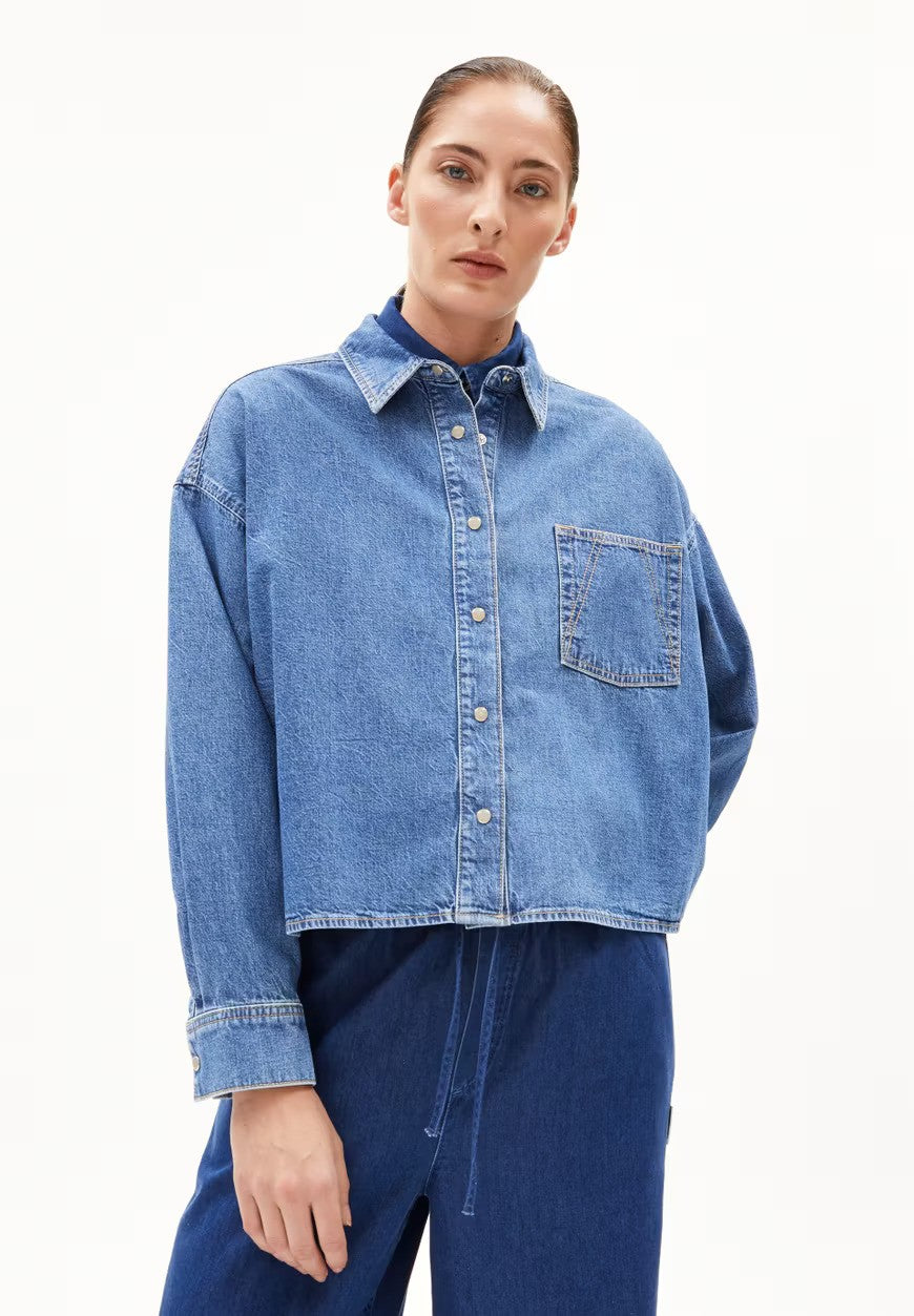 Armedangel |Chemise "NALAANI" - Bleu
