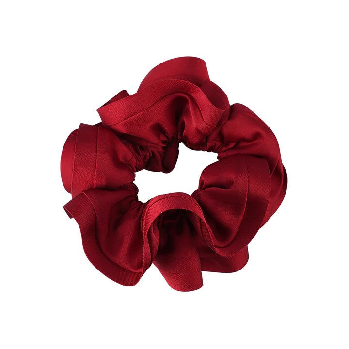 Limlim | Chouchou classqiue en satin - Rouge