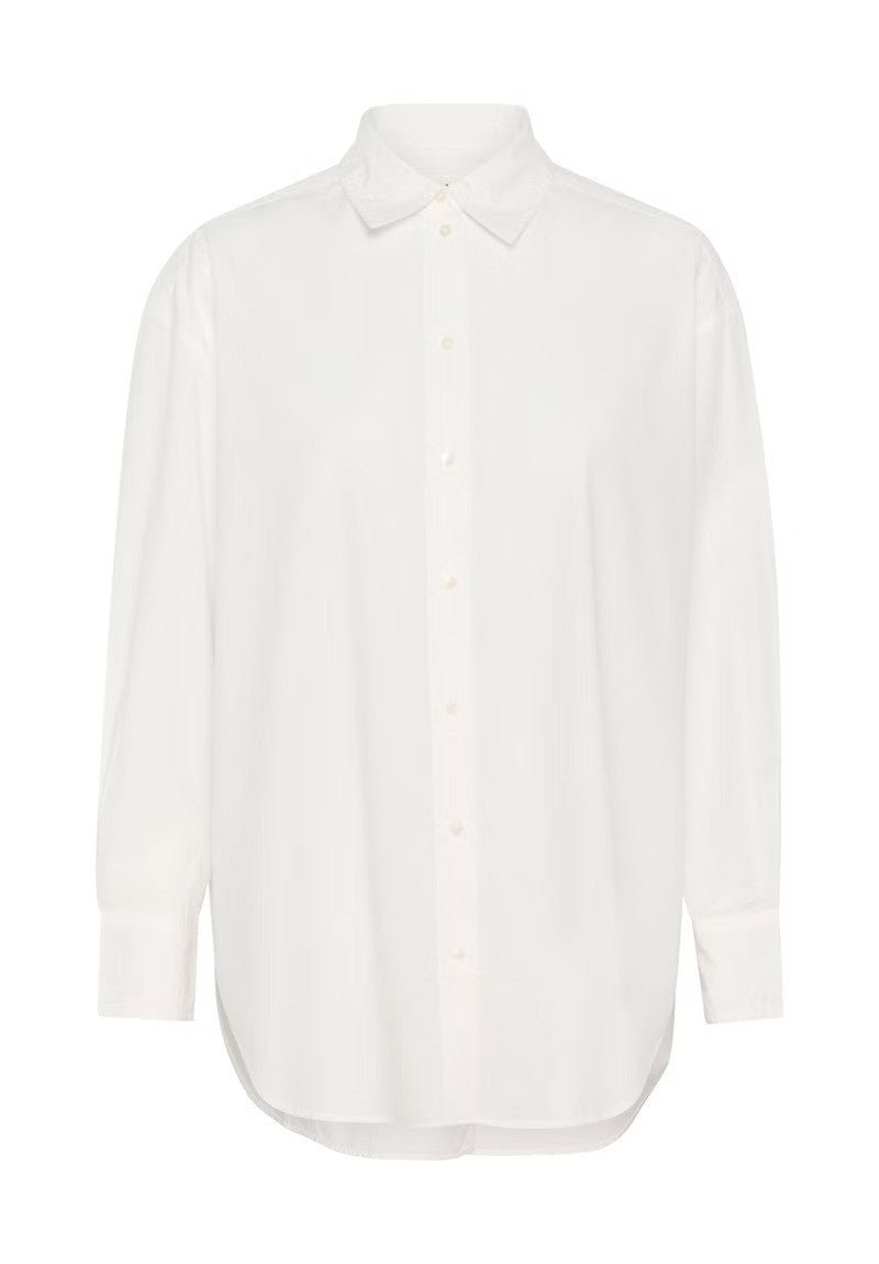 SOAKED IN LUXURY | Chemise "JANI" - Blanc cassé