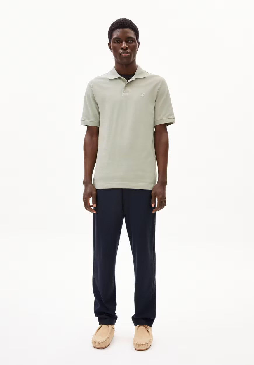 ARMEDANGELS | Polo "MAARIO" - Vert sauge
