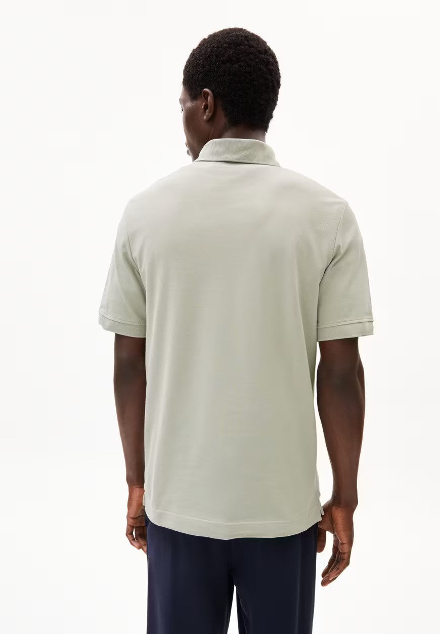 ARMEDANGELS | Polo "MAARIO" - Vert sauge