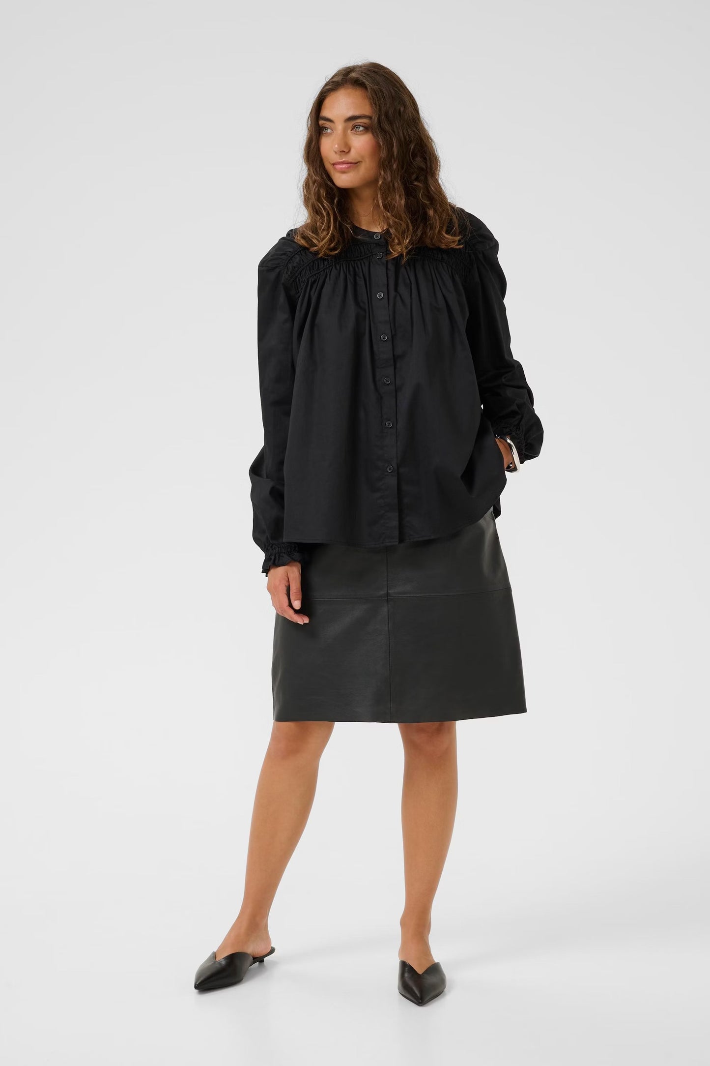 Culture | Chemise 'celeste' | Noir