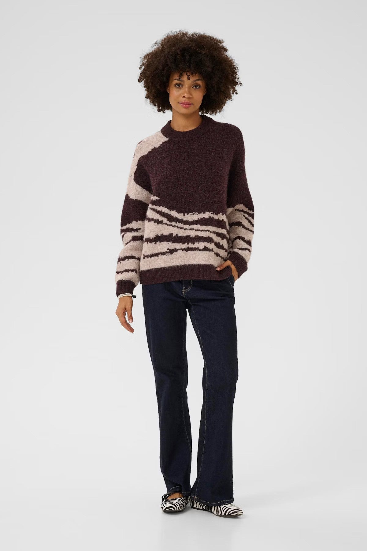 Culture | Pull 'Zinna' | Marron