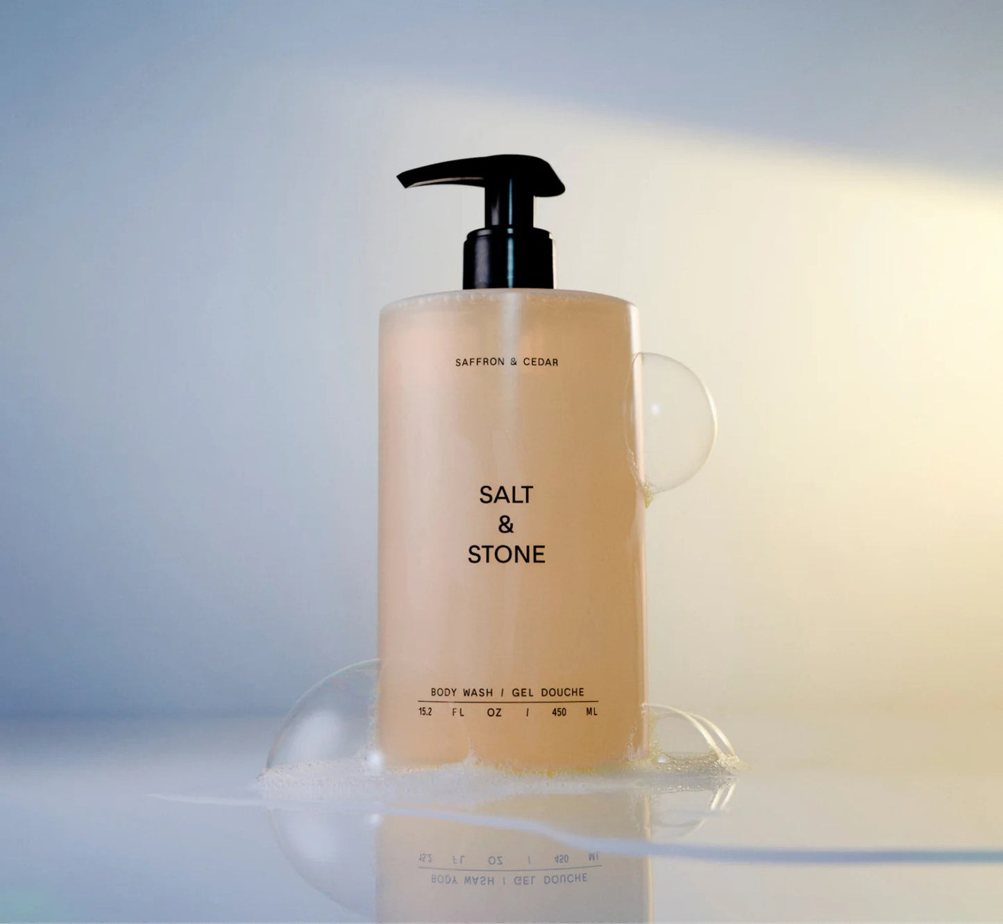 Salt & Stone | Gel Douche | Safran & Cèdre