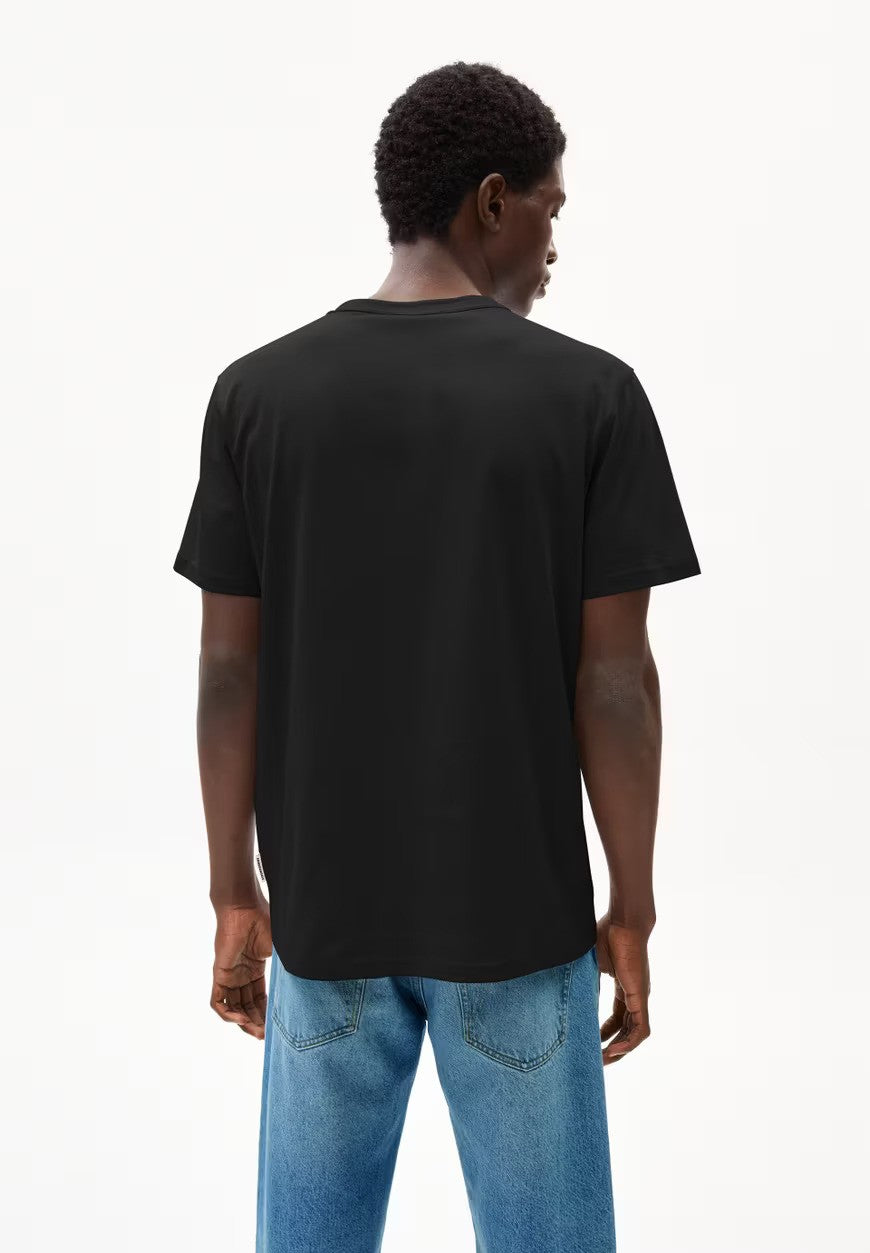 ARMEDANGELS | T-Shirt avec poche "MAARKOS" - Noir