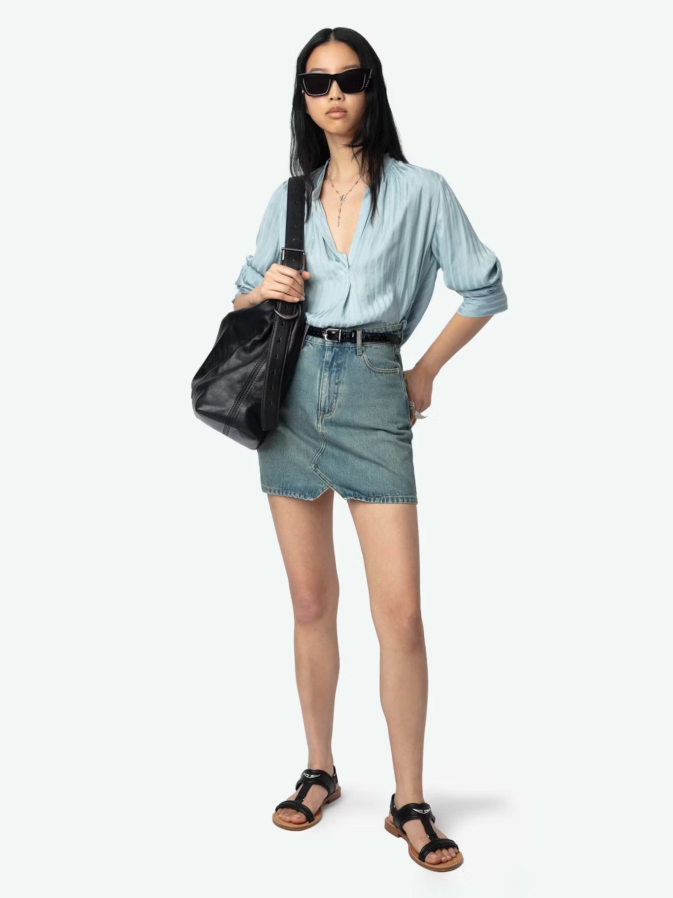 Zadig & Voltaire | Blouse ''TINK SATIN" - Mist