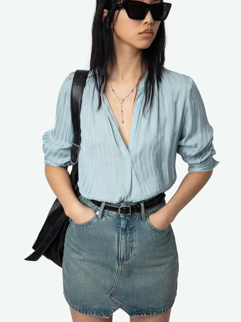 Zadig & Voltaire | Blouse ''TINK SATIN" - Mist