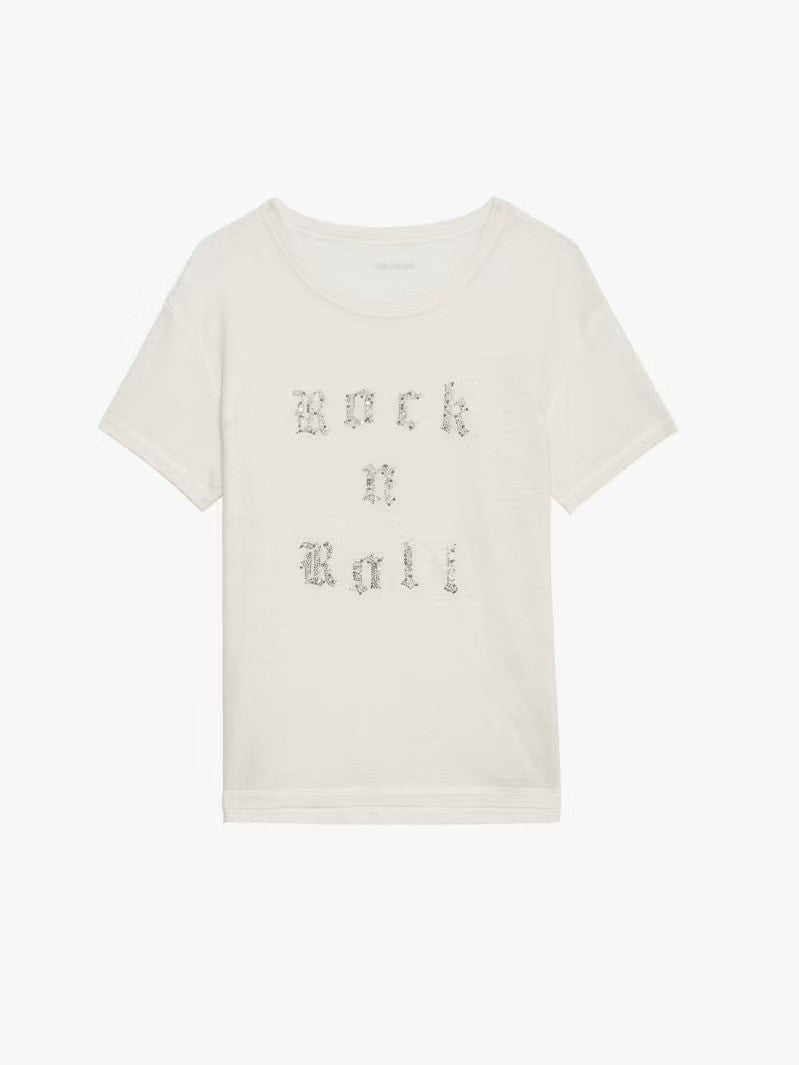Zadig & Voltaire | Tee shirt "MARTA" - Ecru
