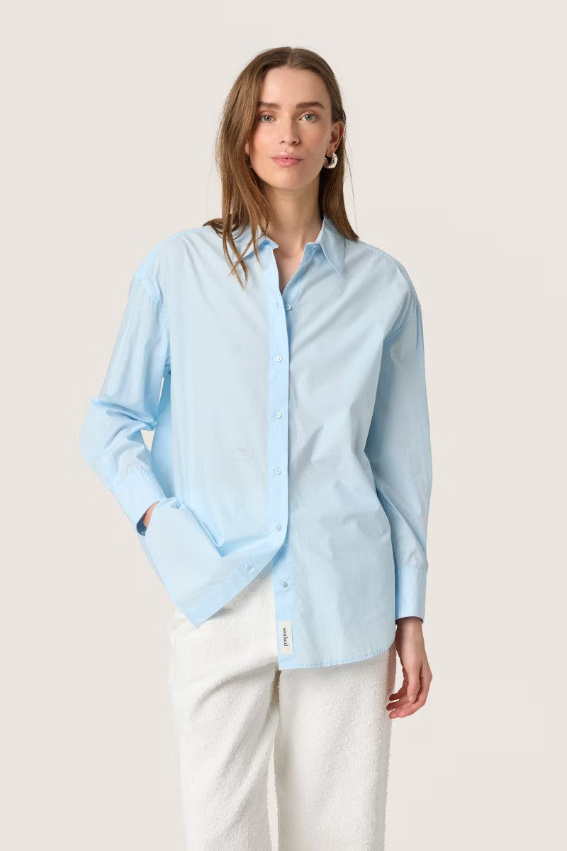 SOAKED IN LUXURY | Chemise "JANI" - Bleu