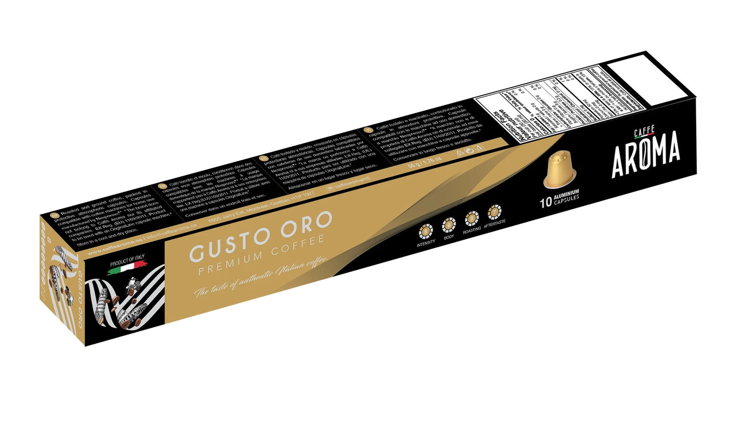 Aroma | Gusto Oro | 10 Capsule