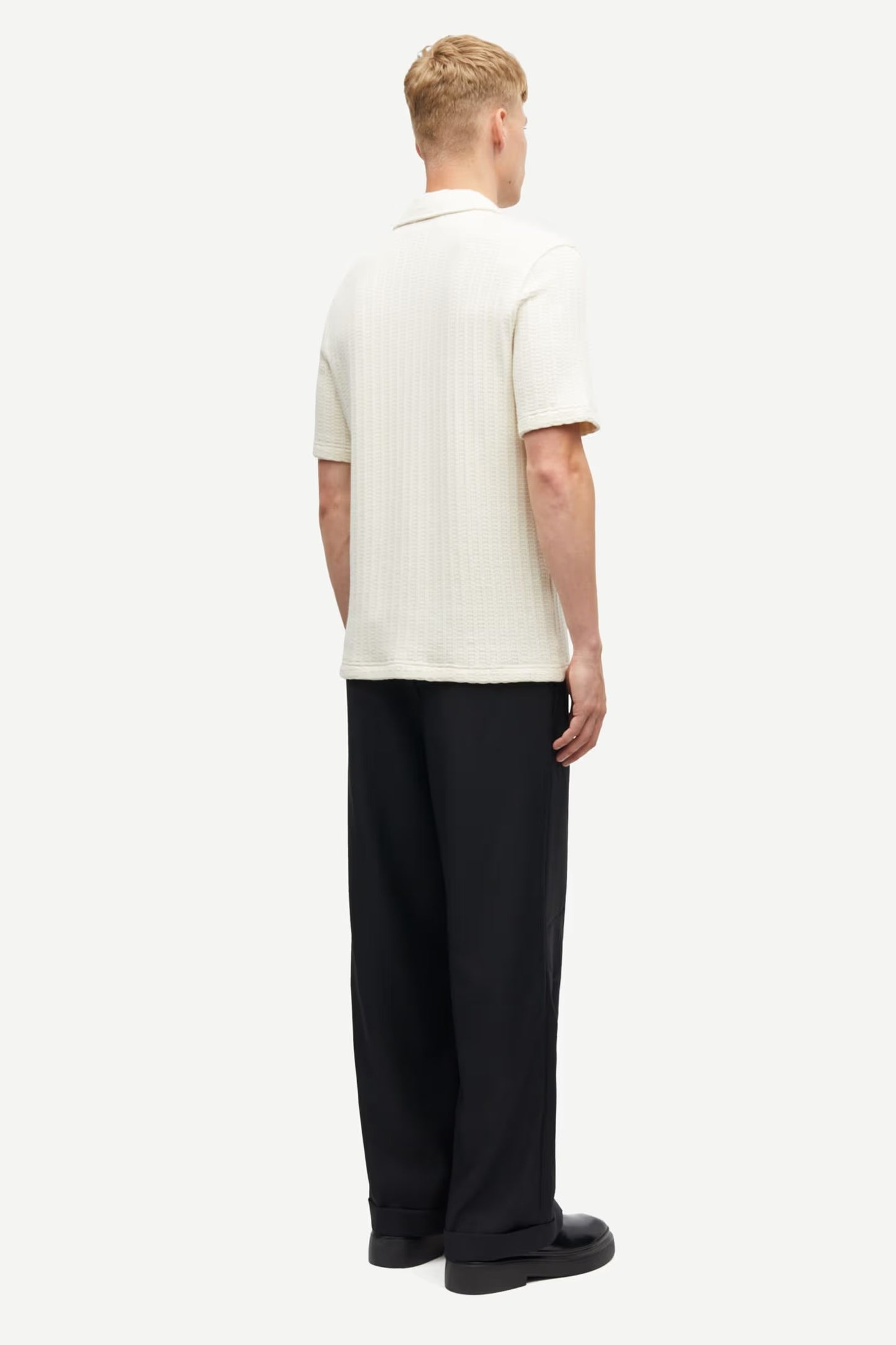 SAMSØE SAMSØE | Chemise polo "SAKVISTBRO " - Crème