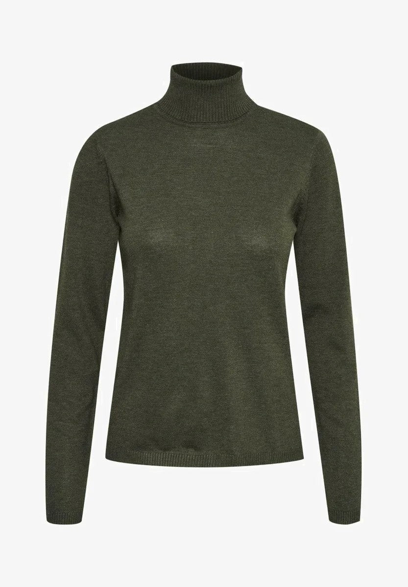 Culture | Pull  'Anne Marie' | Vert Olive