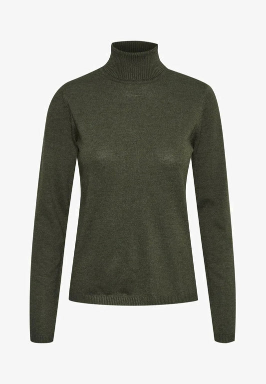 Culture | Pull  'Anne Marie' | Vert Olive