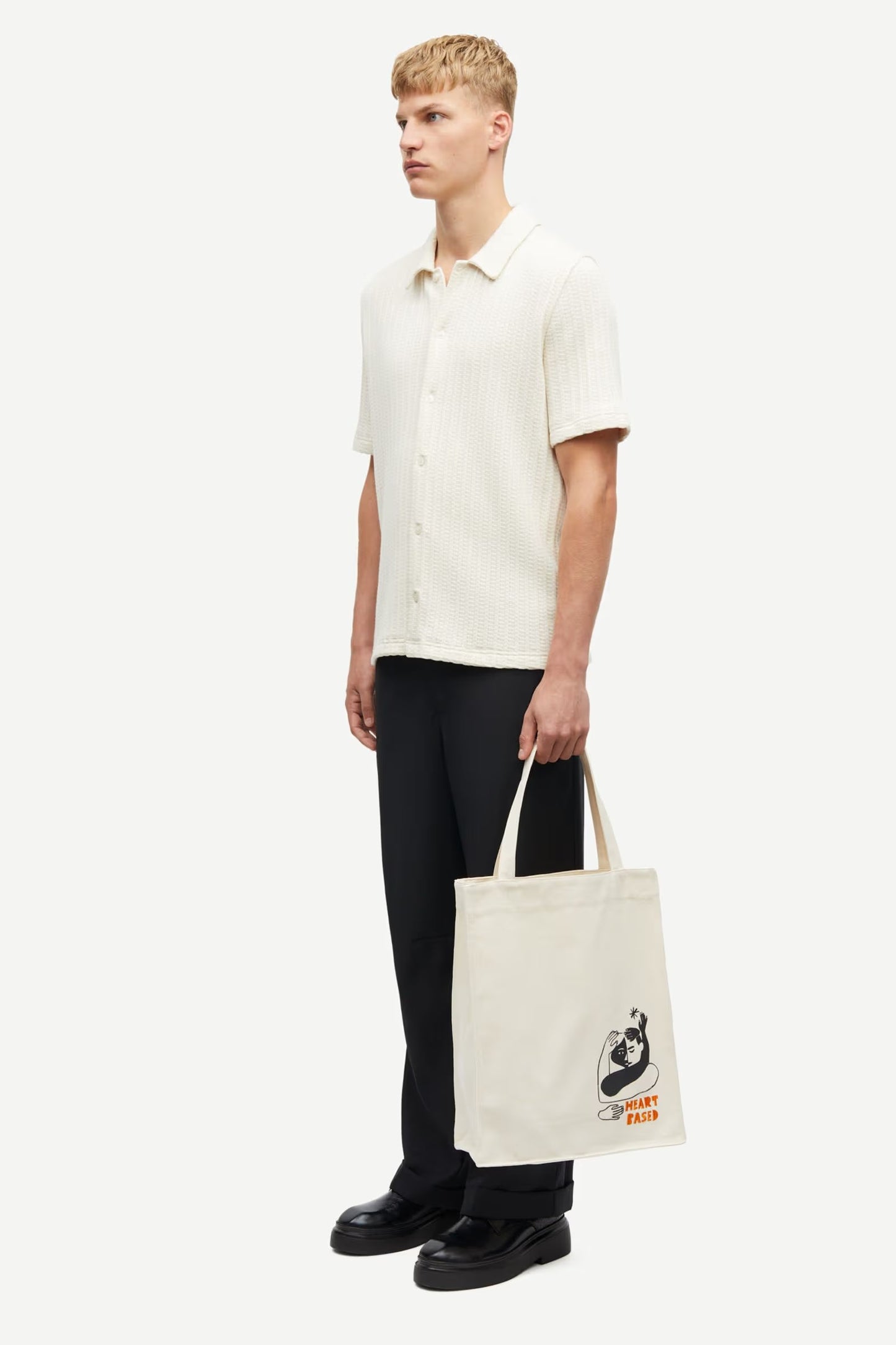 SAMSØE SAMSØE | Chemise polo "SAKVISTBRO " - Crème