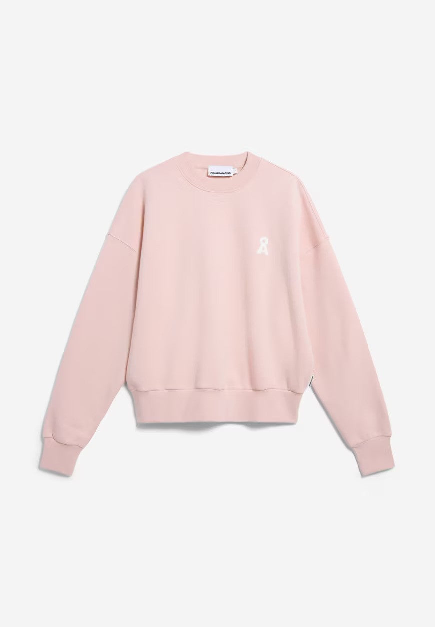 Armedangel | Sweatshirt en coton biologique ''ALIZAA'' - Rose