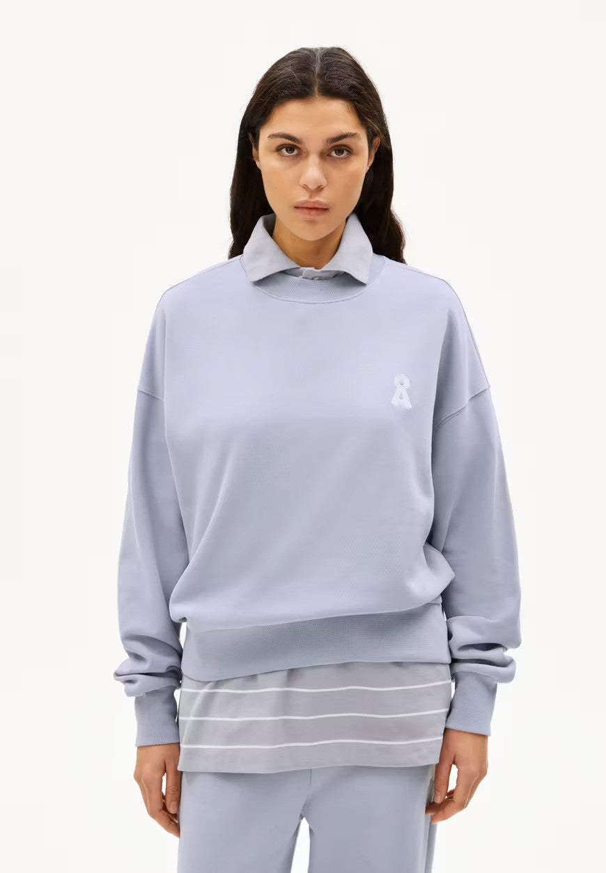 Armedangel | Sweatshirt en coton biologique ''ALIZAA'' - Mauve