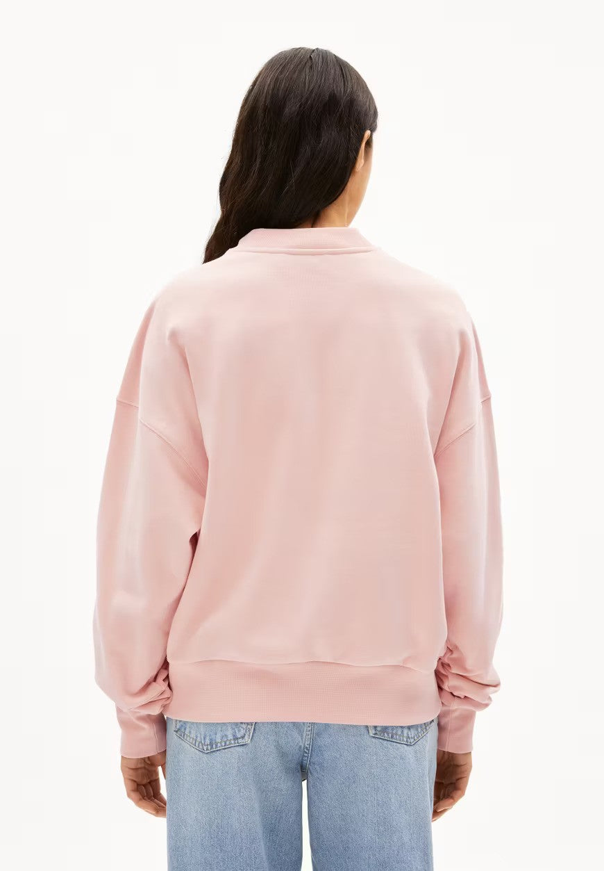 Armedangel | Sweatshirt en coton biologique ''ALIZAA'' - Rose