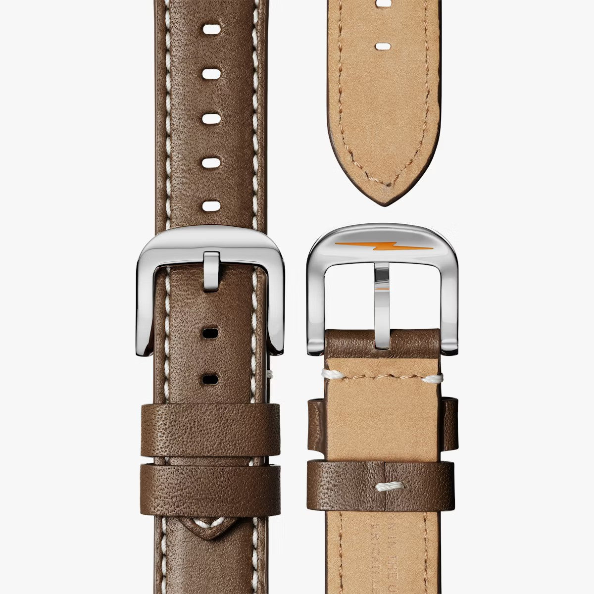 Shinola - montre THE RUNWELL 41mm - Cadran crème