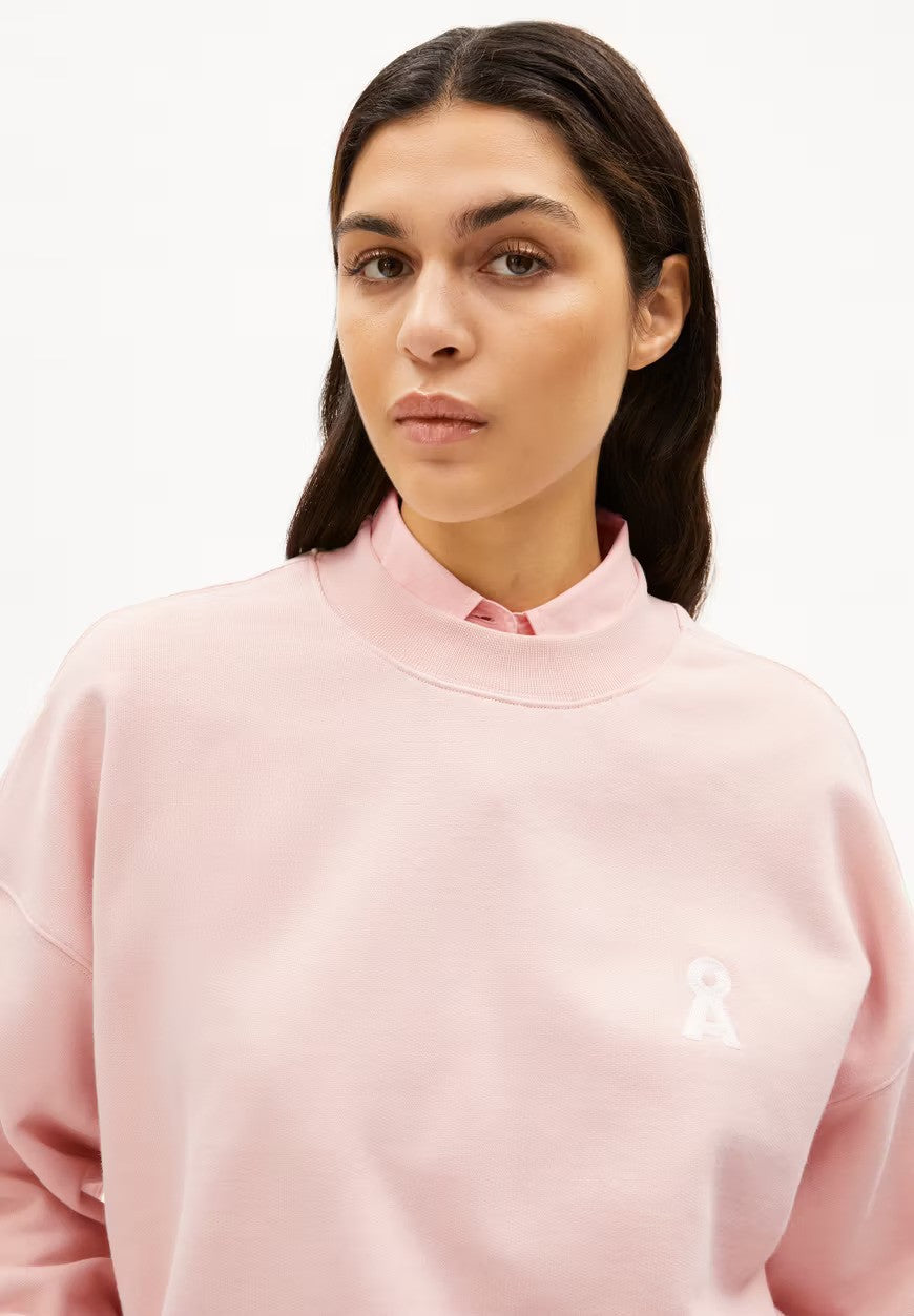 Armedangel | Sweatshirt en coton biologique ''ALIZAA'' - Rose