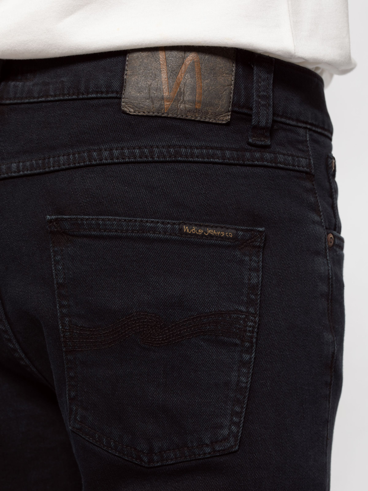 NUDIE JEANS | Jean "LEAN DEAN" - Bleu-Noir ''Black Skies''