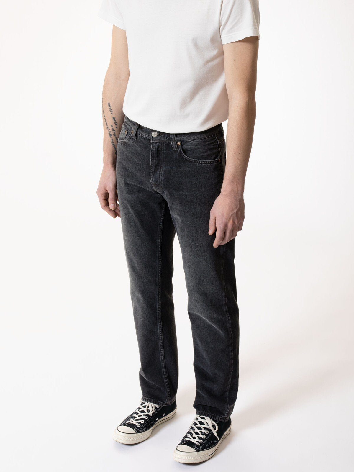 NUDIE JEANS | Jean ''RAD RUFUS'' - Noir Vintage