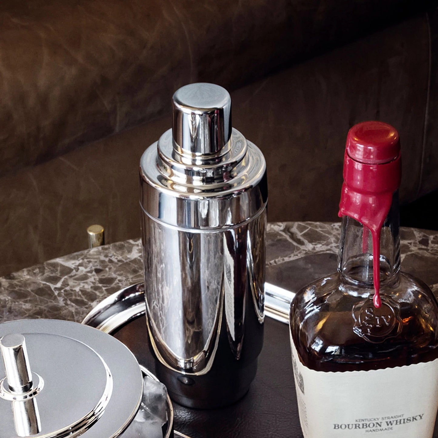 Georg Jensen - Shaker à cocktail Manhattan 0.75l Acier inoxydable