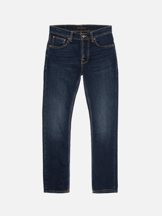 NUDIE JEANS | Jean "GRIM TIM" - Bleu ''New Ink''