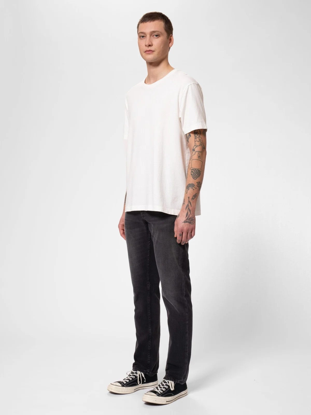 NUDIE JEANS | Jean "STEADY EDDIE" - couleur ''Black Change''