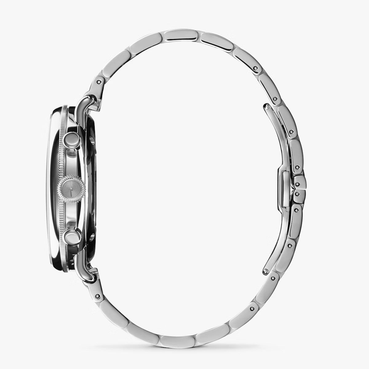 Shinola - Montre CANFIELD CHRONO 43MM - Bleu nuit / Argent