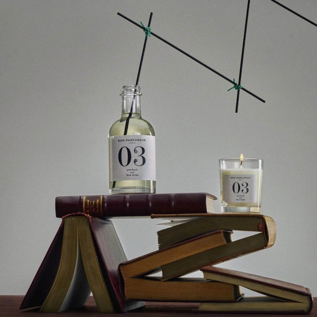 Bon Parfumeur | Diffuseur 03 Patchouli, cuir, fève tonka  200 mll