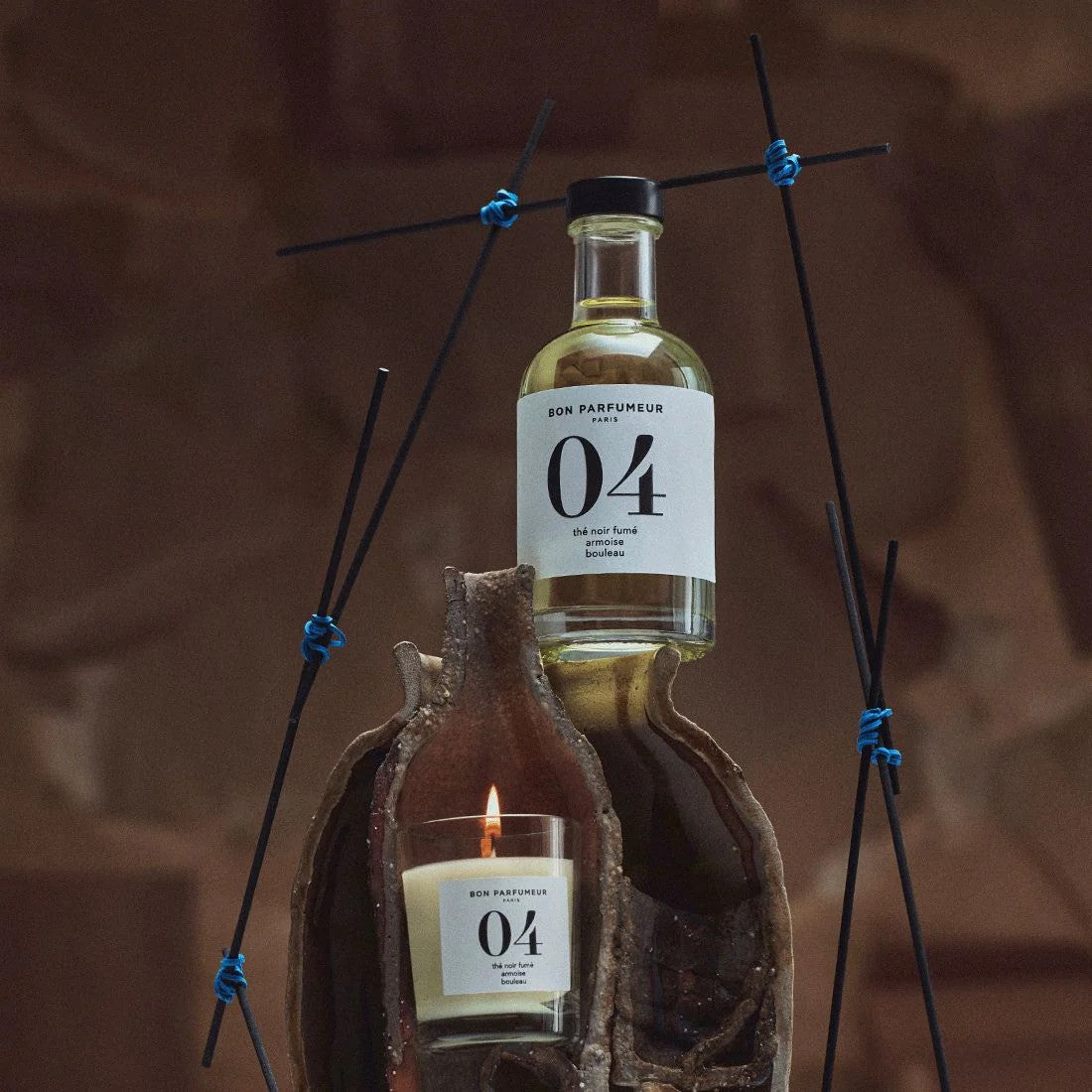 Bon Parfumeur | Diffuseur Thé noir fumé, armoise, bouleau 200ml