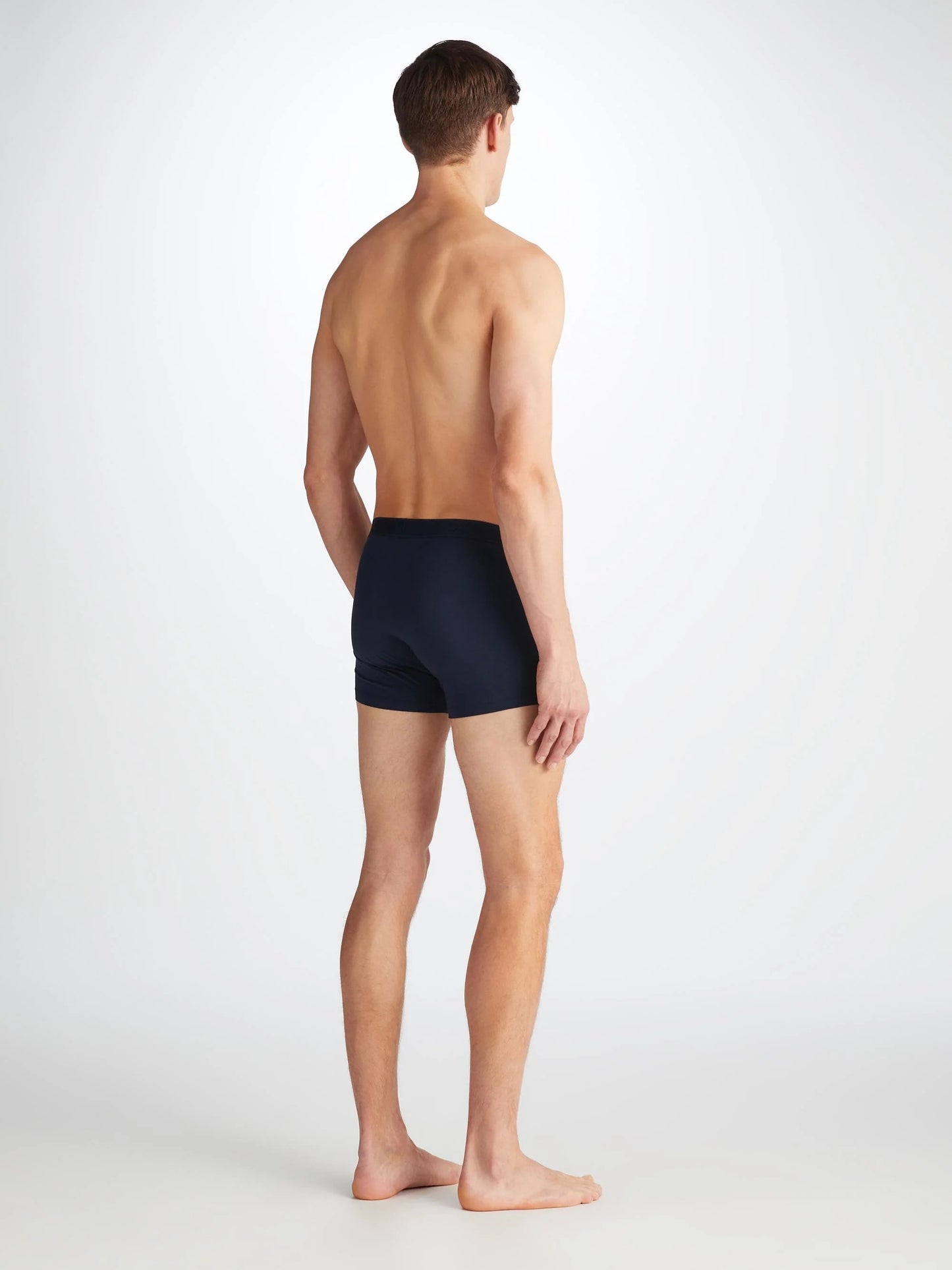 Derek Rose | Le boxer ''Jack'' en coton pima extensible - Marine