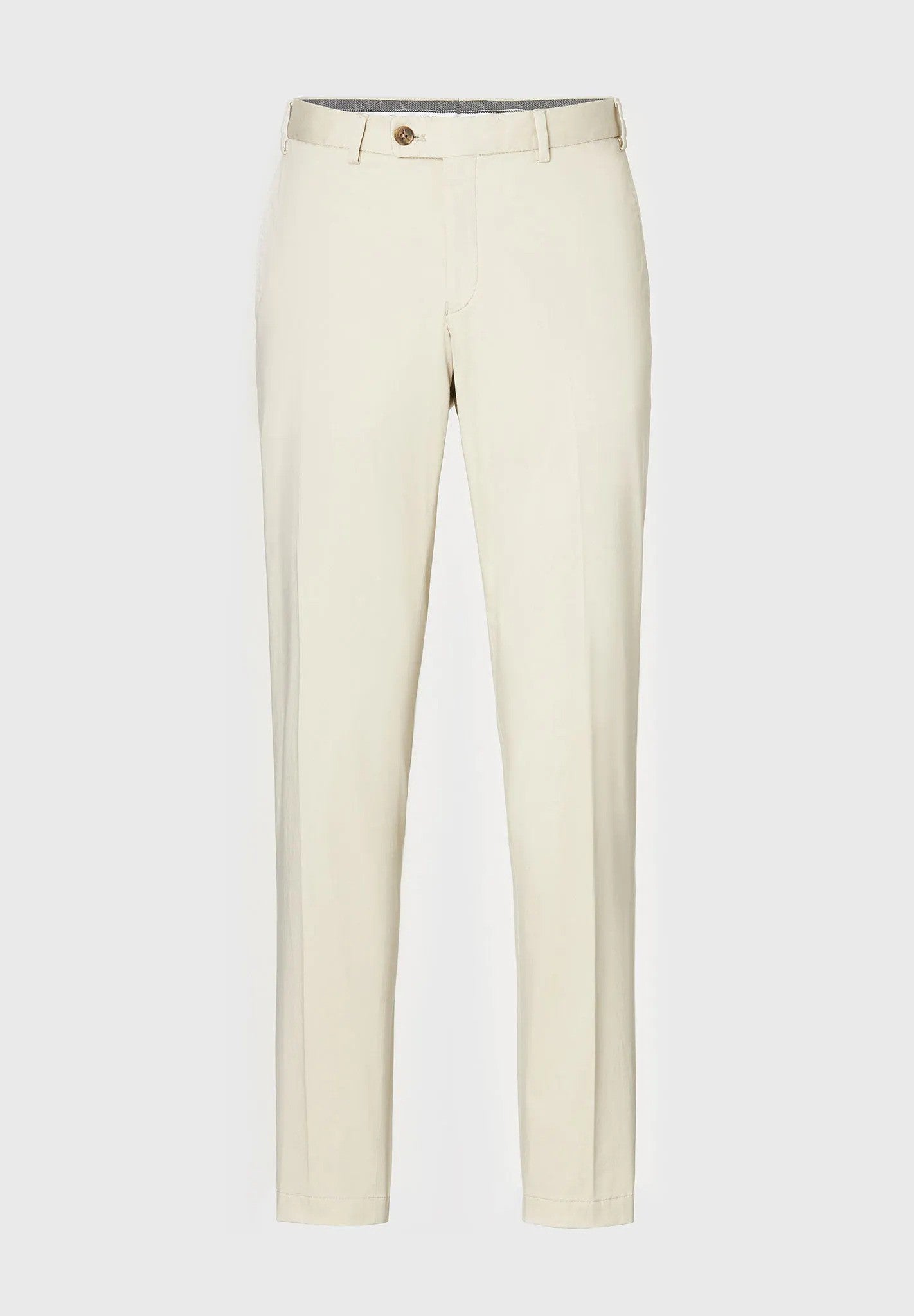 HILTL | Le chino slim fit en coton ''Tilo Supima 365'' - Beige clair