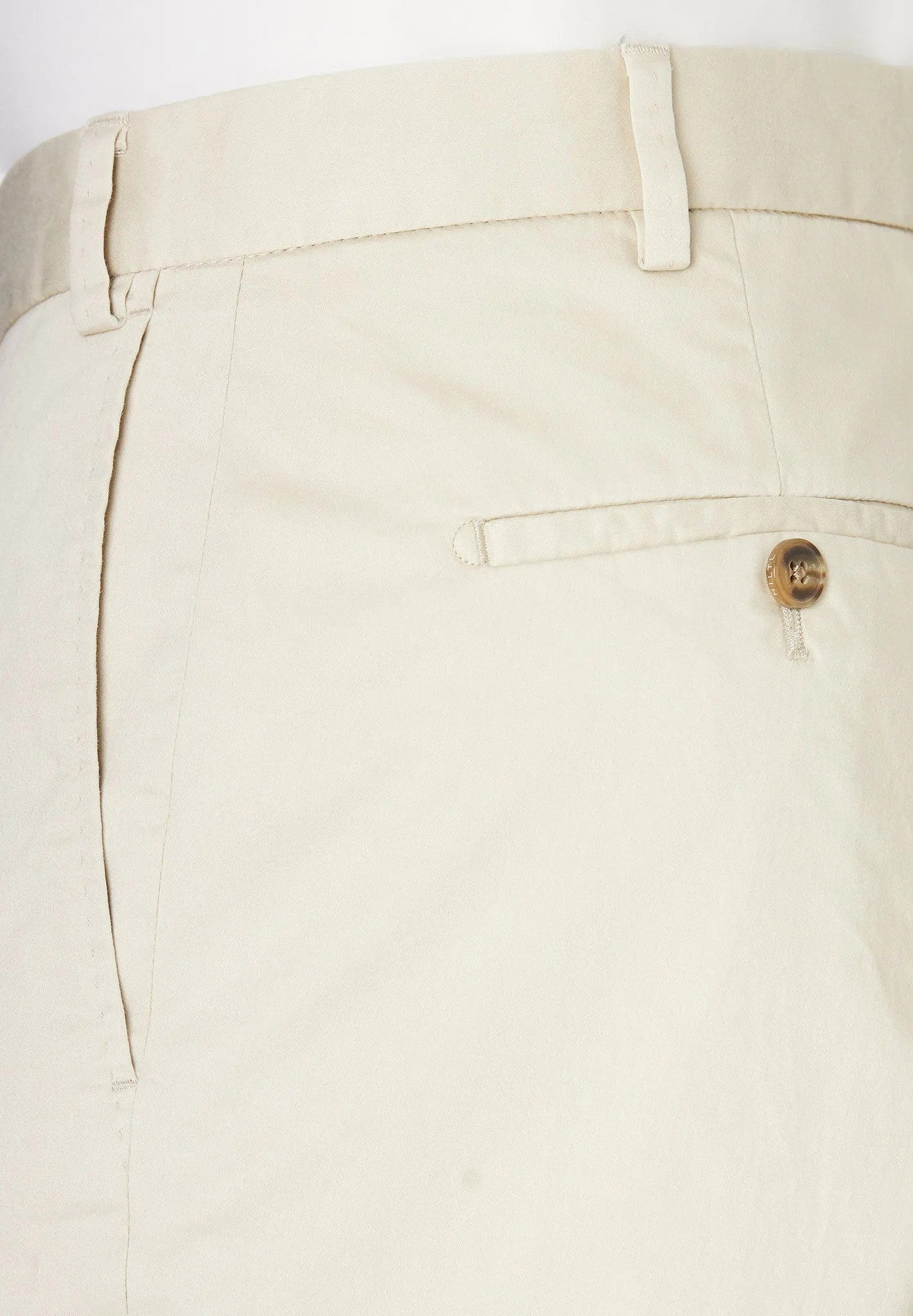 HILTL | Le chino slim fit en coton ''Tilo Supima 365'' - Beige clair