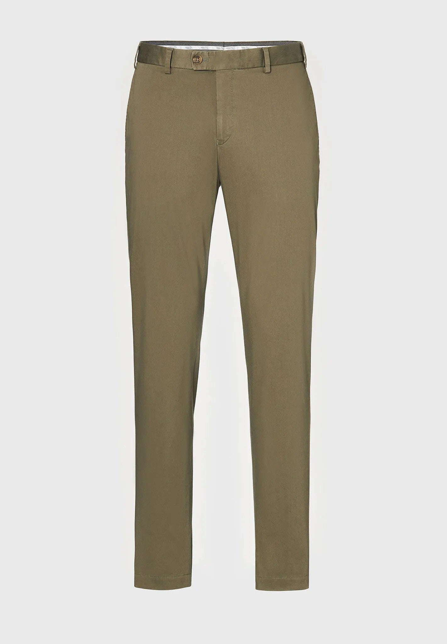 HILTL | Le chino slim fit en coton ''Tilo Supima 365'' - Olive