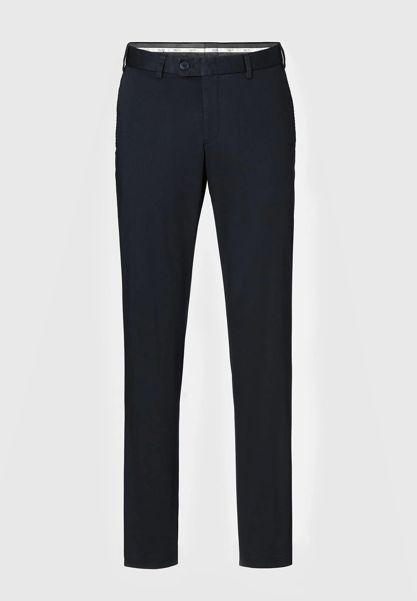 HILTL | Le chino slim fit en coton ''Tilo Supima 365'' - Marine