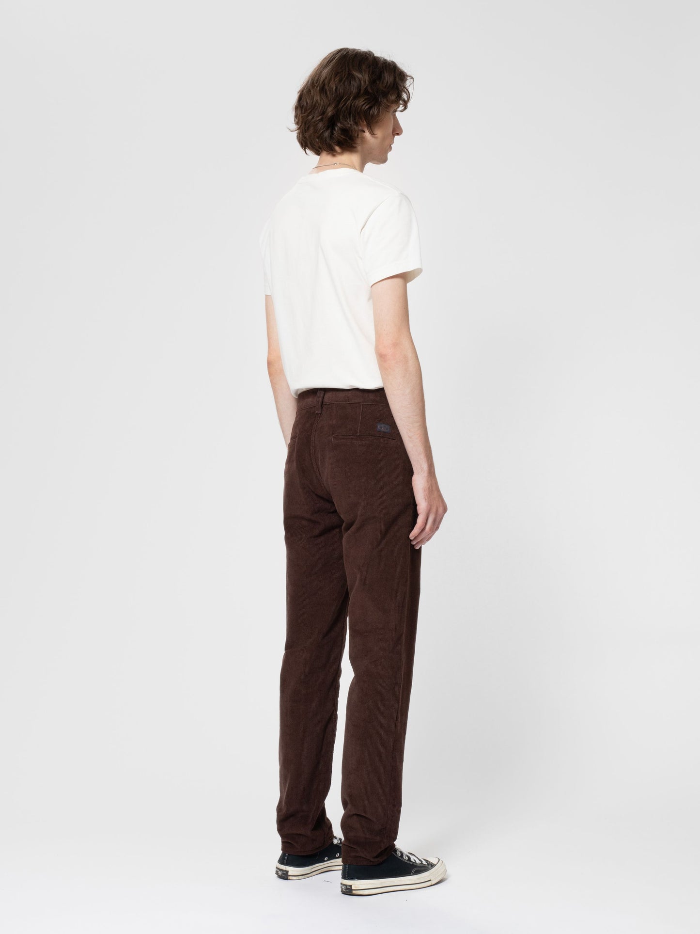 NUDIE JEANS | Pantalon en velours côtelé ''Easy Alvin'' - Brun