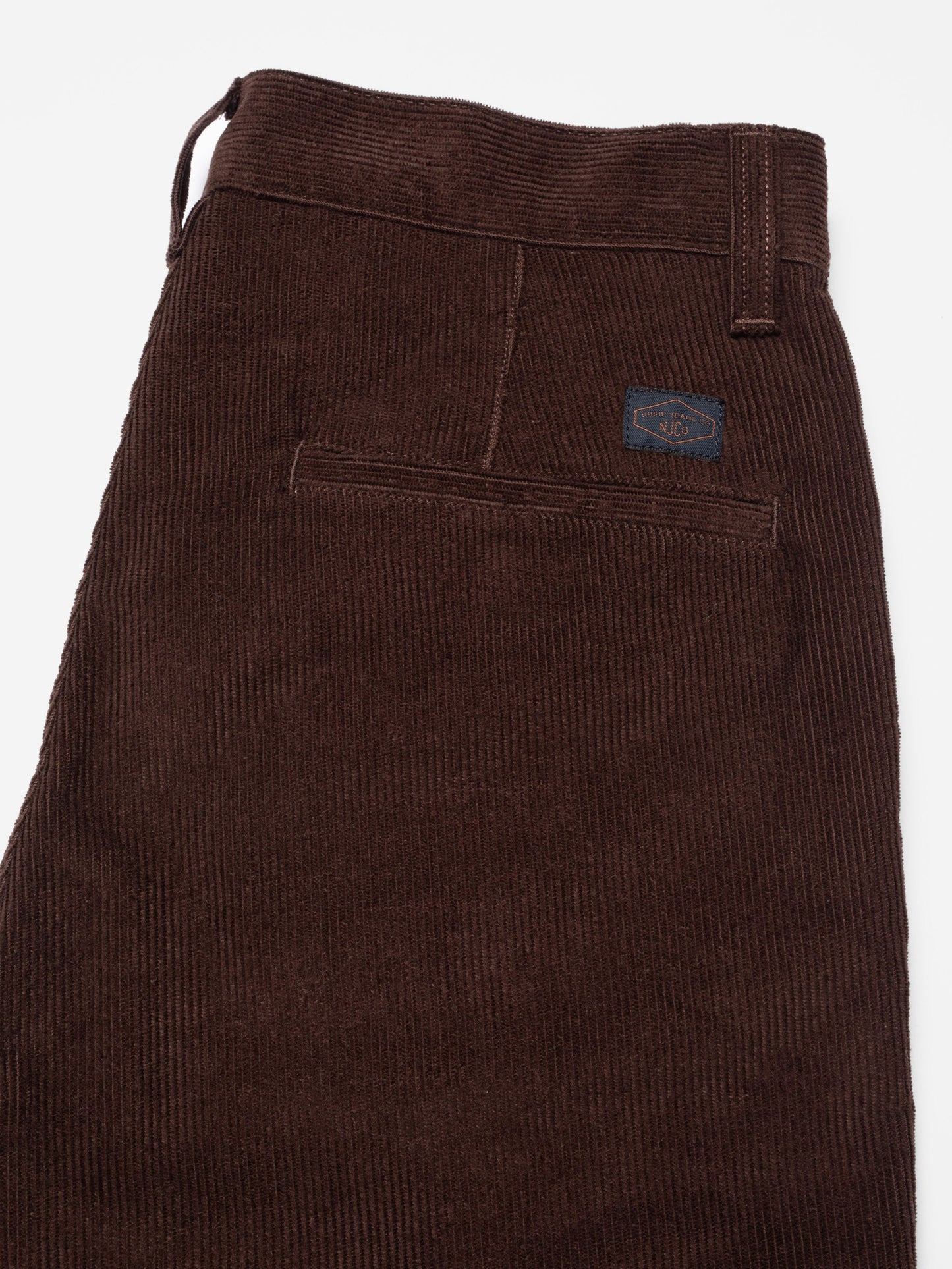 NUDIE JEANS | Pantalon en velours côtelé ''Easy Alvin'' - Brun