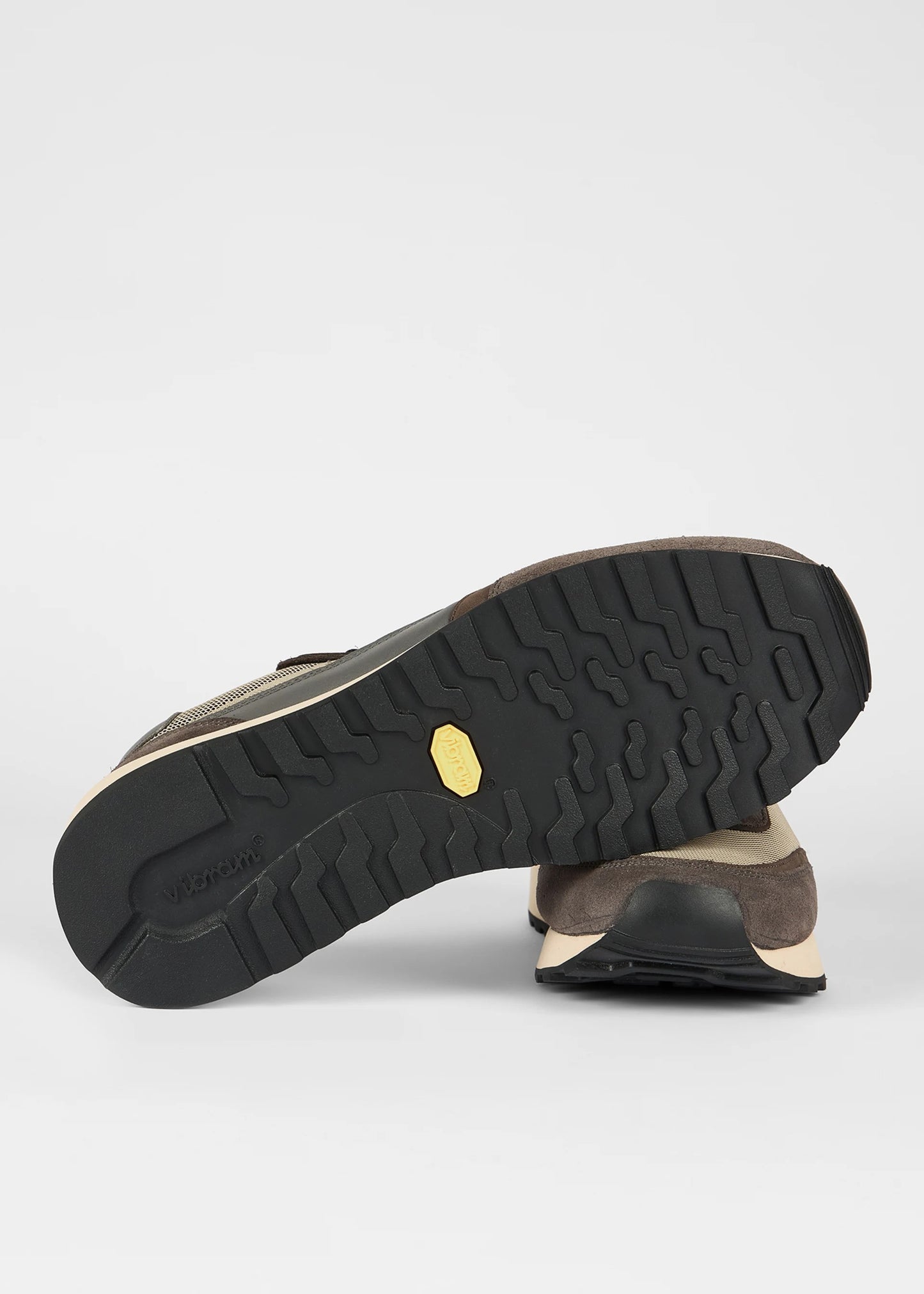Paul Smith | Baskets en cuir 'Aston' - Gris foncé