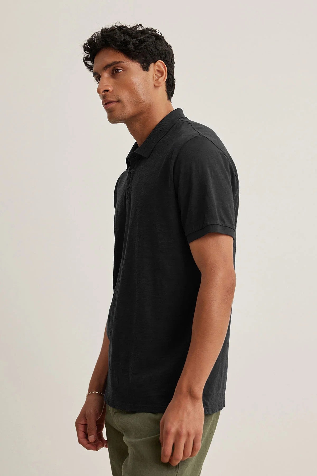 Velvet | Polo "NIKO" - Noir
