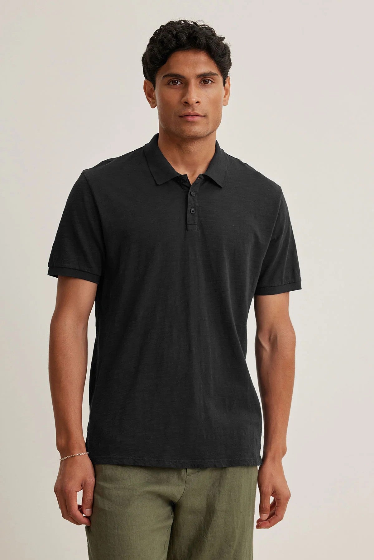 Velvet | Polo "NIKO" - Noir