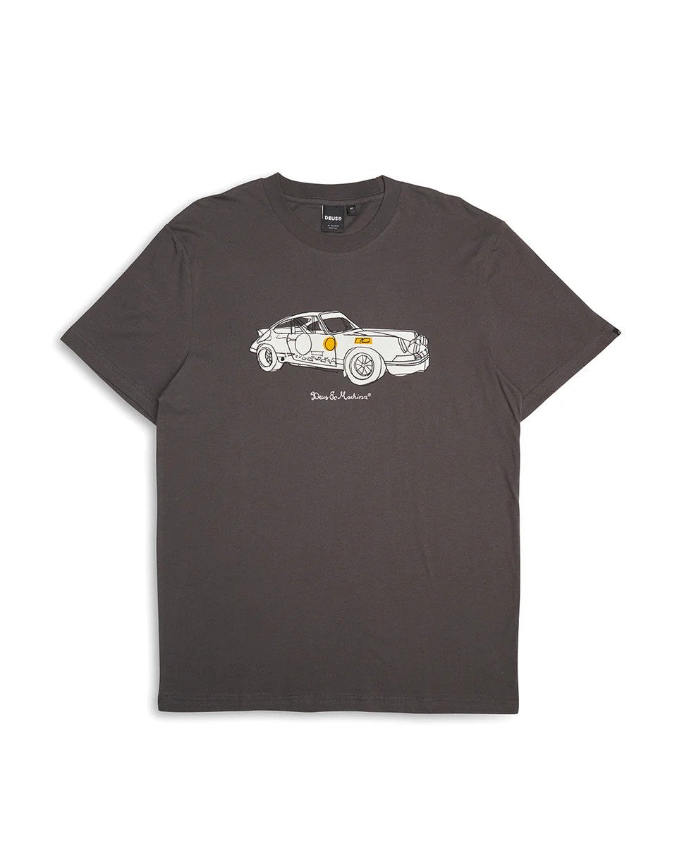 Deus Ex Machina  | T-shirt ''Rally'' - Anthracite