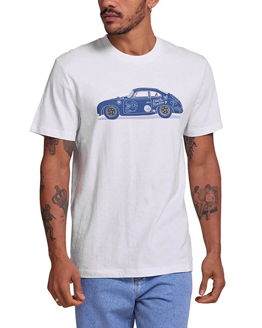 Deus Ex Machina  | Le t-shirt ''356 Porsche'' - Blanc